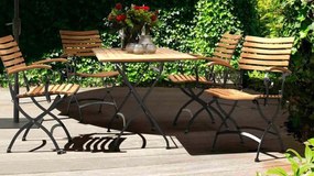 4 Seasons Outdoor Bellini dining set met Darwin tafel  Tuinset    zwart weerbestendig