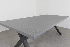 Lucca dark grey/Verona antraciet 220 cm. tuinset - 7-delig