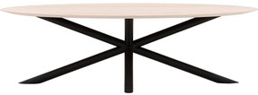 Goossens Excellent Eettafel Gs-1302, Ovaal 260 x 130 cm