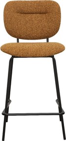 Moderne Barkruk Okergeel Boucle