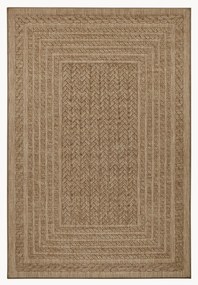 Binnen- & buitentapijt Limonero in jute-look