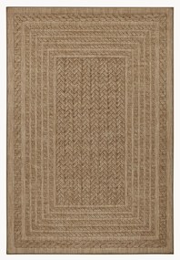 In- & outdoor vloerkleed Limonero met jute-look