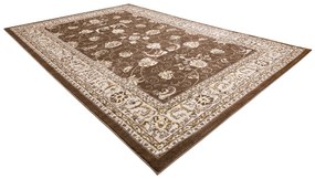 Tapijt MEFE modern  2312 Ornament, kader - Structureel,  twee poolhoogte , donker  beige