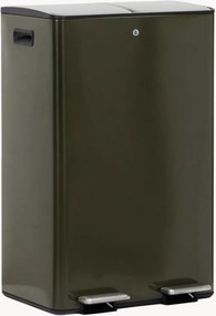 Dubbele pedaalemmer Sort, 30 L + 30 L