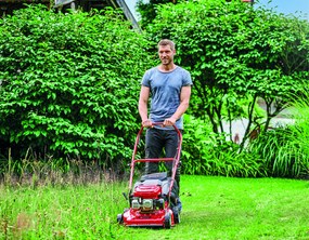 Einhell GC-PM 46/5 S Benzine grasmaaier - 46cm Breed - Achterwielaandrijving