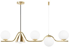 Hanglamp APP1662-5CP Gold