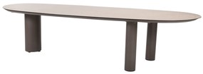 Denia dining tuintafel 290x110xH75 cm met 3 poten printed ceramic terre Taste 4SO