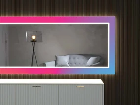 LED spiegel met decor D25