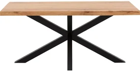 Goossens Eettafel Blade, Strak blad 180 x 90 cm 6 cm dik