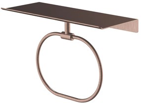 Hotbath &More handdoekring voor planchet koper geborsteld PVD