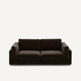 Omvormbare bank in fluweel, César