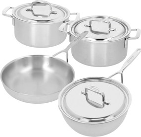 Demeyere 5-Plus Potten- en pannenset, 4-delig - 5-Plus - Demeyere