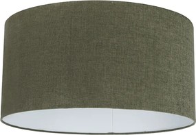 Hanglamp zwart met groene kap 50 cm - Combi 1