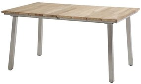 4 Seasons Outdoor | Maison tafel verlengbaar 210-280 cm (HOUTEN ONDERSTEL)  Tuintafel    houtkleur weerbestendig