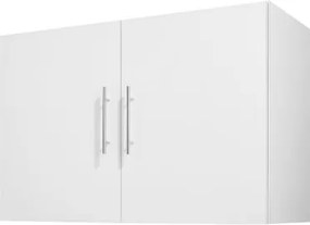 VEVOR Wasruimte Wandkast, 2-laags wandkast (406 x 914 x 610 mm) met 2 deuren, kastorganizer met verstelbare plank, voor keuken, garage, wasruimte