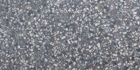 Vtwonen Tegels Terrazzo vloertegel 60x120cm blauw gerectificeerd