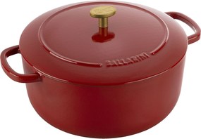 BALLARINI Bellamonte Cocotte 24 cm / 4 l, Rond, Rood - Bellamonte - BALLARINI