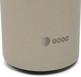 Dining Tuintafel rond 140 cm met lazy susan Zand/Beige Trino