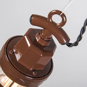 Hanglamp Port bruin