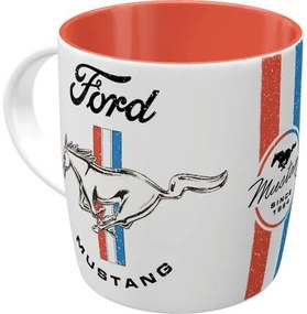 Koffie mok Ford - Mustang - Horse & Stripes