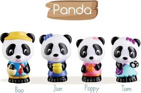 Speelset familie ''Panda'' - Plastic speelgoed