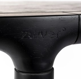 Zuiver Storm Ronde Eettafel Zwart - 128 X 128cm.