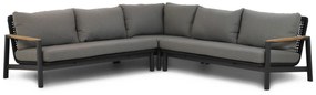 Hoek loungeset 5 personen Aluminium/rope Grijs  Coco Ralph