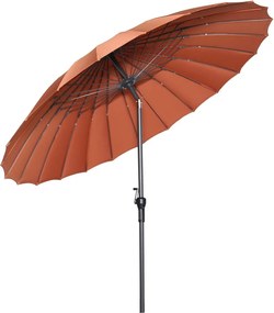 Garden Impressions Parasol Manilla 250 cm - koper