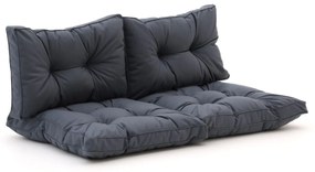 Loungekussen Tuin | Grijs-Antraciet  | Dralon | Madison | 73x43cm | Kees Smit Tuinmeubelen