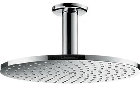 Hansgrohe Raindance select p 1jet powderrain hoofddouche m/plafondaansl.chroom 27620000