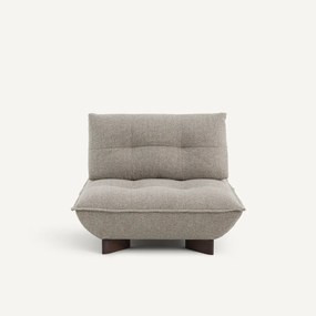 Modulaire fauteuil in tweed, KAORI