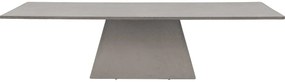 Goossens Eettafel Stone, Rechthoekig 300 x 110 cm