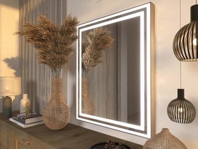 LED-spiegel in lijst voor de badkamer M3