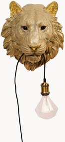 Handbeschilderde wandlamp Tiger