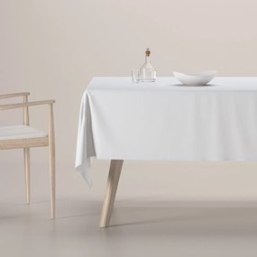 Dekoria Rechthoekig tafelkleed, wit, 130 x 160 cm