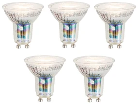 Set van 5 smart GU10 50mm dimbare LED lampen 4.7W 345 lm 2700-6500K