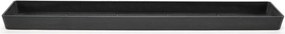 Ecopots onderschotel met waterreservoir - Rechthoekig - Dark Grey - 53,5 x 15,5 x H3,3 cm