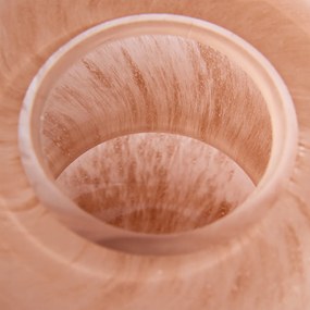 Mondgeblazen glazen vaas, hoogte 20 cm, FYSA