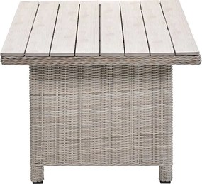 Garden Impressions Nova lounge tuintafel 170x90 cm - vintage willow