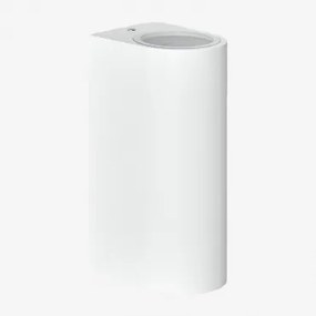 Wandlamp Voor Buiten In Aluminium Met 2 Lichtpunten Pevot Design Wit - Sklum