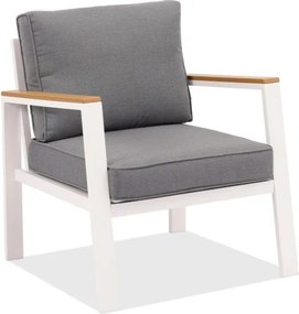 Zakintos Apetito 6 aluminium set wit Garden Point