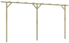 vidaXL Pergola 410x40x203 cm hout