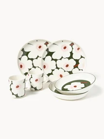Serviesset Unikko, 2 personen (6-delig)