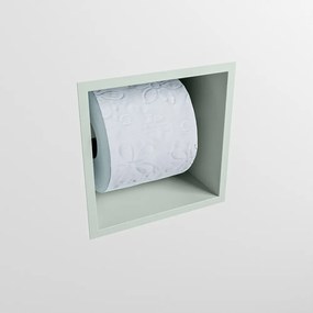 Mondiaz Easy Cube toilet rolhouder 16x16cm greey