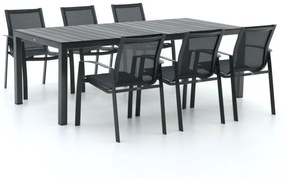 R&S Design Altea/Fidenza 220cm dining tuinset 7-delig stapelbaar