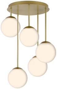 Hanglamp APP1818-5CPR GOLD