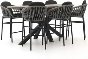+ 10% kassakorting | Barset Bellagio | 6 personen teakhout | Tuinset stapelbaar | 7-delig | Kees Smit Tuinmeubelen