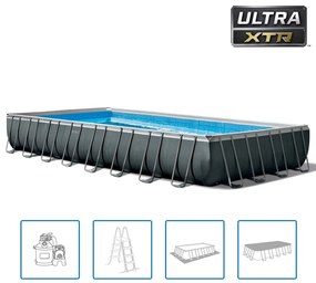 INTEX Zwembadset Ultra XTR Frame rechthoekig 975x488x132 cm