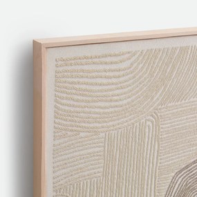 3D-geprint schilderij, breedte 85 x hoogte 120 cm, DUNA