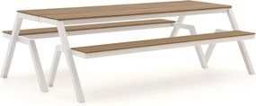 Picknickset Bellagio | 6 personen | Tuinset polywood | 2-delig | 220x166cm | Kees Smit Tuinmeubelen